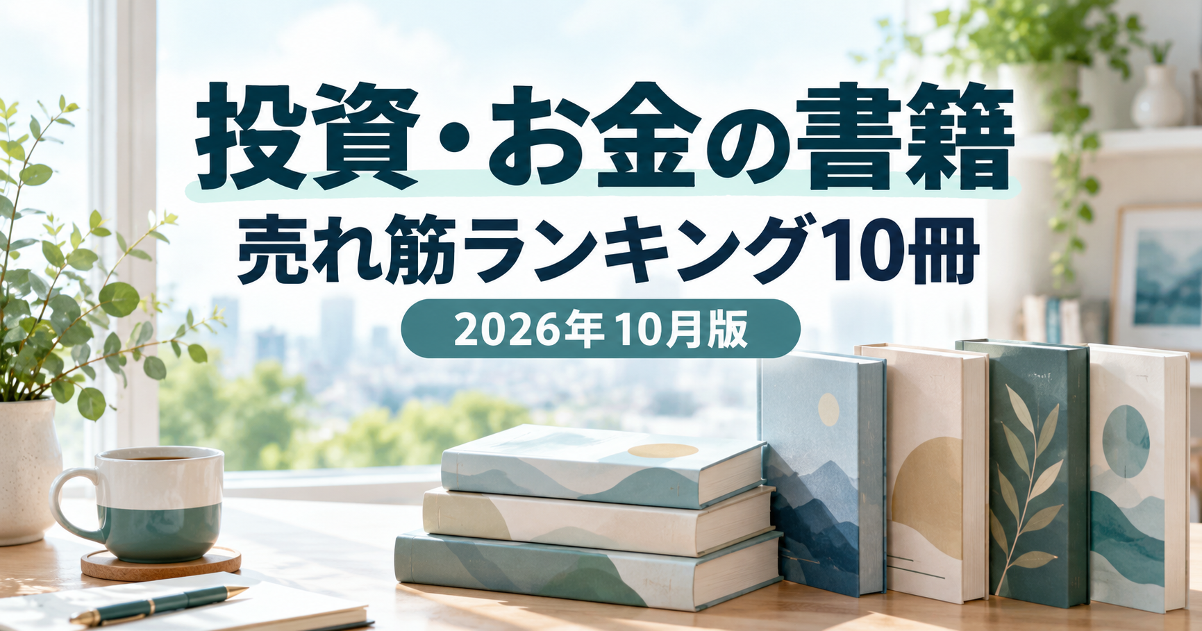 【忙しくても学びたい】株式投資・お金の本 売れ筋ランキング10選【2026年10月】